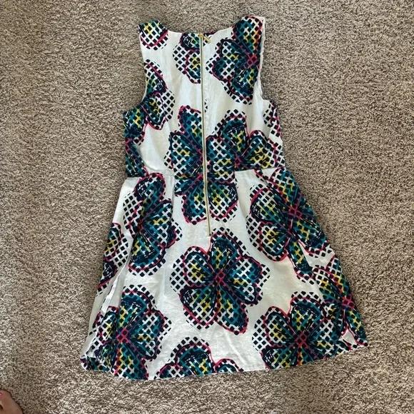 Kaari Blue Fit & Flare Dress – Size 14 - Picture 2 of 3